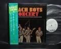 Beach Boys Concert Japan PROMO LP OBI WHITE LABEL