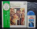 Osmonds & Jimmy Osmond Christmas Holiday with Japan LP OBI CARD