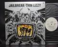 Thin Lizzy Jailbreak Japan Orig. PROMO LP WHITE LABEL