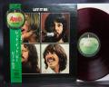 Beatles Let It Be Japan Orig. LP OBI INSERT RED WAX