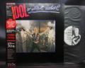 Billy Idol Vital Idol Japan Orig. 7 Track 12" OBI INSERT