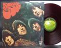 Beatles Rubber Soul Japan Apple Edition 1st Press LP RED WAX