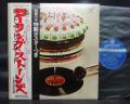 Rolling Stones Let it Bleed Japan LP WHITE & RED OBI BOOKLET