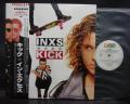 INXS Kick Japan Orig. LP OBI INSERT