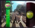 Beatles Abbey Road Japan Orig. LP OBI INSERT RED WAX