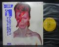 David Bowie Aladdin Sane Japan LP OBI INSERT