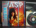 WASP Inside the Electric Circus Japan LTD LP OBI POSTER 7"