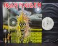 Iron Maiden S/T 1st Japan Orig. PROMO LP WHITE LABEL