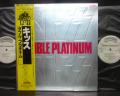 Kiss Double Platinum Japan PROMO 2LP OBI WHITE LABELS