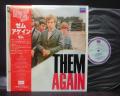 Van Morrison Them Again Japan LP RED OBI INSERT