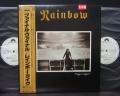 Rainbow Finyl Vinyl Japan Orig. PROMO 2LP OBI WHITE LABEL