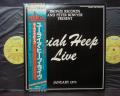 Uriah Heep Live Japan 2LP OBI INSERT