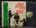 Beatles A Hard Day’s Night Japan Apple Early LP ARROW OBI DIF