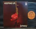 Jonesy Keeping Up Japan Orig. PROMO LP DIF INSERT