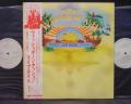 Wishbone Ash Live Dates Japan PROMO 2LP OBI WHITE LABELS