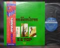 ZZ TOP Tres Hombres Japan Early Press LP RED & BLUE OBI