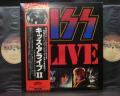 Kiss Alive II Japan Orig. 2LP OBI TATTOO STICKER BOOKLET