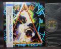 Def Leppard Hysteria Japan Orig. LP OBI INSERT