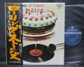 Rolling Stones Let it Bleed Japan LP BLACK & ORANGE OBI