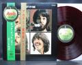 Beatles Let It Be Japan Orig. LP 2OBI RED WAX