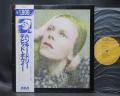 David Bowie Hunky Dory Japan Rare LP WHITE OBI