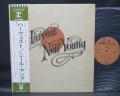 Neil Young Harvest Japan Rare LP OBI INSERTS