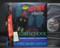 Girlschool Nightmare At Maple Cross Japan Orig. LP OBI