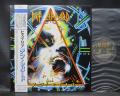 Def Leppard Hysteria Japan Orig. LP OBI INSERT