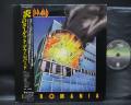 Def Leppard Pyromania Japan Orig. LP OBI INSERT