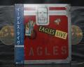 Eagles Live Japan Orig. 2LP OBI POSTER COMPLETE