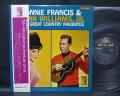 Connie Francis Hank Williams Jr. Sing Great Country Favorites Japan LP OBI