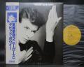David Bowie Heroes Japan Rare LP WHITE OBI