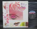 Kinks Word of Mouth Japan Orig. LP OBI INSERT