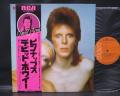 David Bowie Pin Ups Japan Early Press LP OBI G/F INSERT
