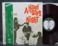Beatles A Hard Day’s Night Japan Apple 1st Press LP OBI DIF RED WAX