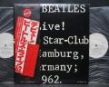 Beatles Live at Star Club in Hamburg Japan PROMO 2LP OBI WHITE LABEL