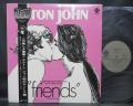 Elton John Friends Japan Orig. LP SHAPED OBI