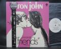 Elton John Friends Japan Orig. PROMO LP OBI WHITE LABEL