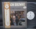 Jackson Browne Running on Empty Japan PROMO LP OBI WHITE LABEL