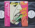 Rolling Stones Love You Live Japan Orig. PROMO 2LP OBI WHITE LABELS