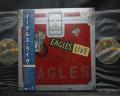 Eagles Live Japan Orig. PROMO 2LP OBI COMPLETE