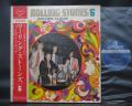 Rolling Stones 6 Golden Album Japan Early Press LP OBI RARE POSTER