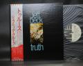 Jeff Beck Truth Japan PROMO LP OBI G/F WHITE LABEL