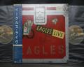 Eagles Live Japan Orig. PROMO 2LP OBI COMPLETE