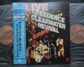 CCR Creedence Clearwater Revival Live In Europe Japan 2LP BLUE OBI