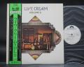 Cream Live Cream Volume II Japan Orig. PROMO LP OBI WHITE LABEL