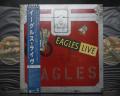 Eagles Live Japan Orig. 2LP OBI POSTER COMPLETE