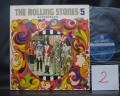 2. Rolling Stones 5 Aftermath Japan Early Press LP RARE ROCK'N ROLL CIRCUS COVER
