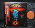 Boston 1st Same Title Japan Early Press LP RED OBI