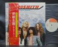 Aerosmith 1st Same Title Japan Early Press LP OBI